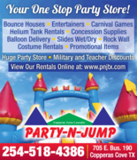 Huge Party Store in Copperas Cove Huge Party Store in Copperas Cove