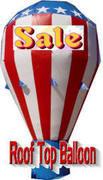 Rooftop Balloon Red/White/Blue 1F Rooftop Balloon Red/White/Blue 1F