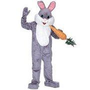 a Grey Mascot Bunny Costume a Grey Mascot Bunny Costume