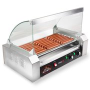 Hot Dog Roller Grill 18 hot dogs 900 Watt with Cover Hot Dog Roller Grill 18 hot dogs 900 Watt with Cover