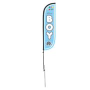 Its a BOY Flag five foot tall Its a BOY Flag five foot tall