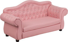 Kid's pink sofa rental Kid's pink sofa rental